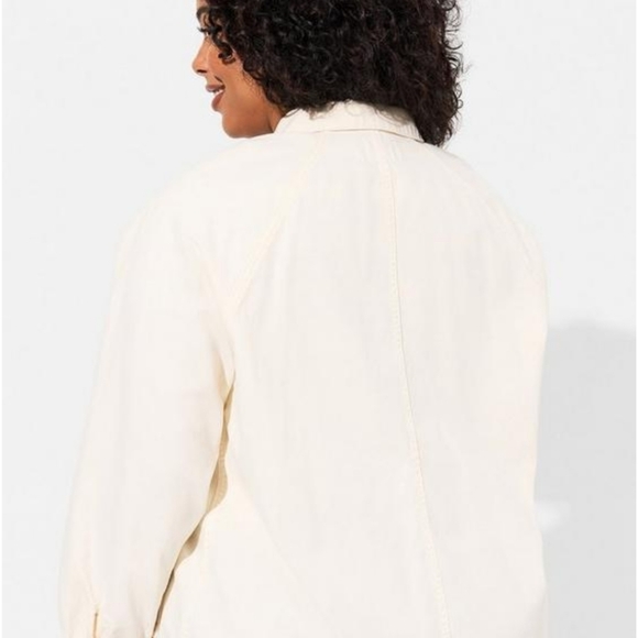 Torrid Canvas Raglan Chore Jacket - Picture 2 of 3